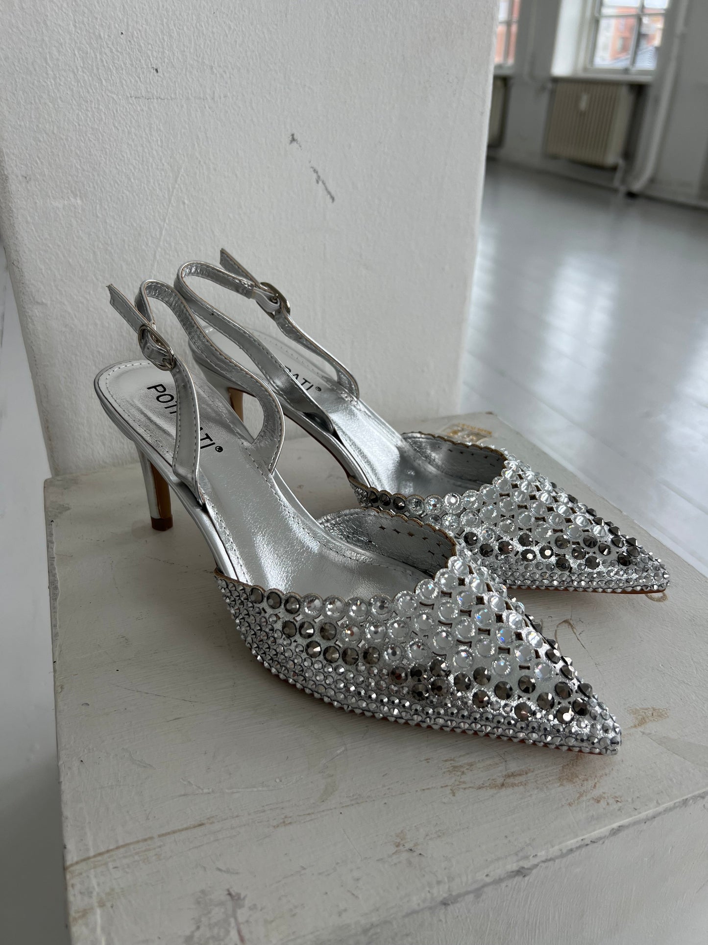 Potipati silver heel (021) fra webshoppen Aaberg Copenhagen