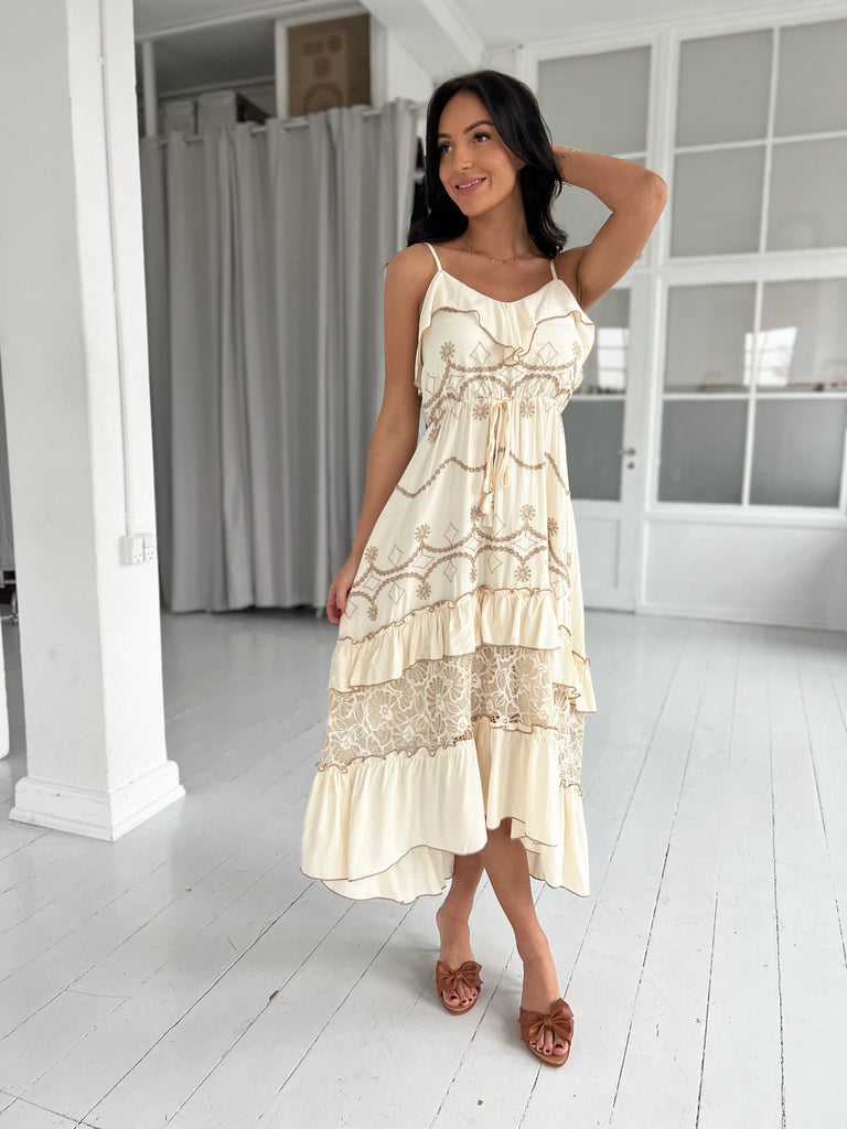 Ciao bohemian dress(3053)-kjole-Åberg CPH-Åberg Copenhagen DK