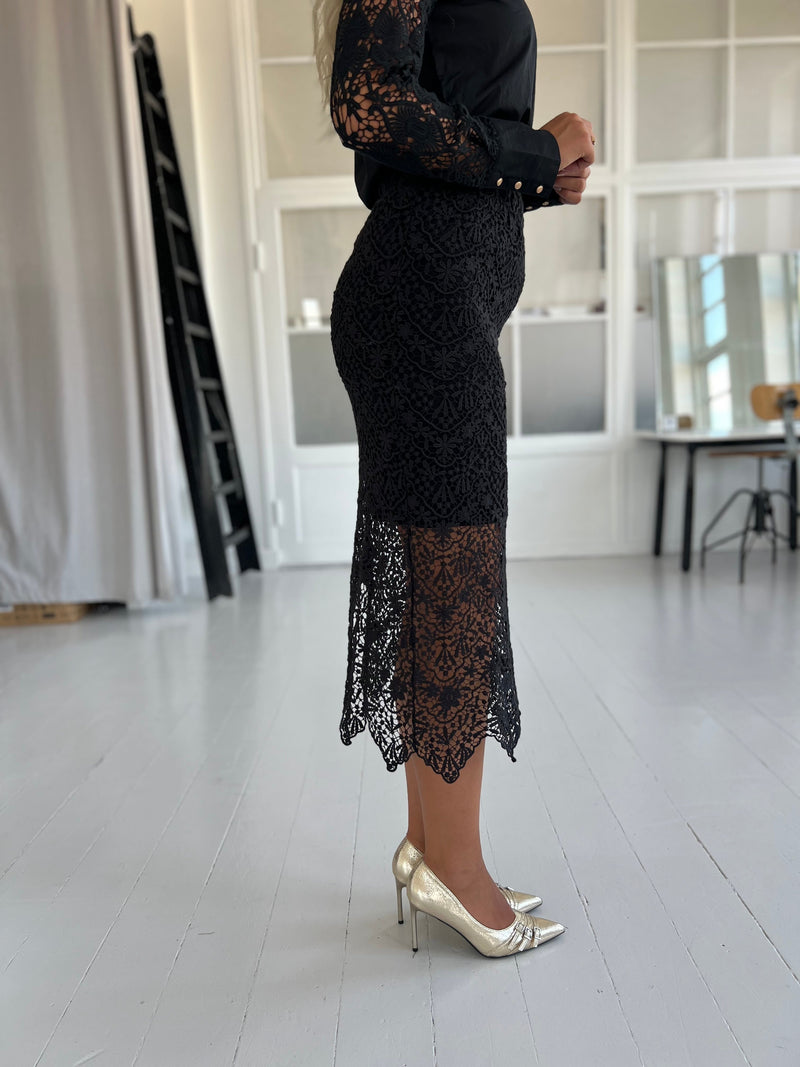 Gaspar Guru skirt (7908)-nederdel-Aaberg Copenhagen
