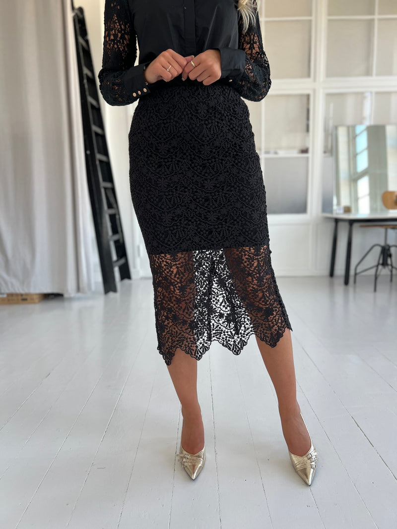 Gaspar Guru skirt (7908)-nederdel-Aaberg Copenhagen