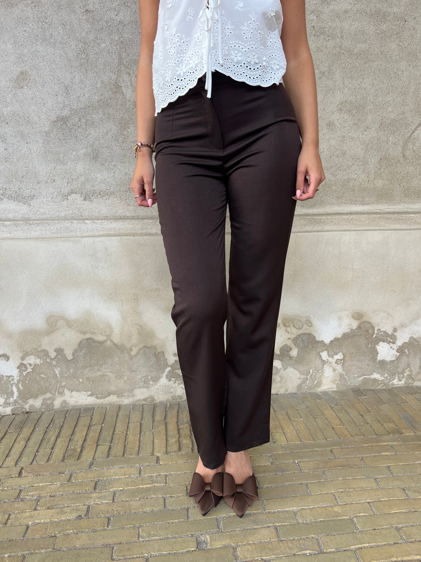 Eight Luxe choko pants - Åberg Copenhagen
