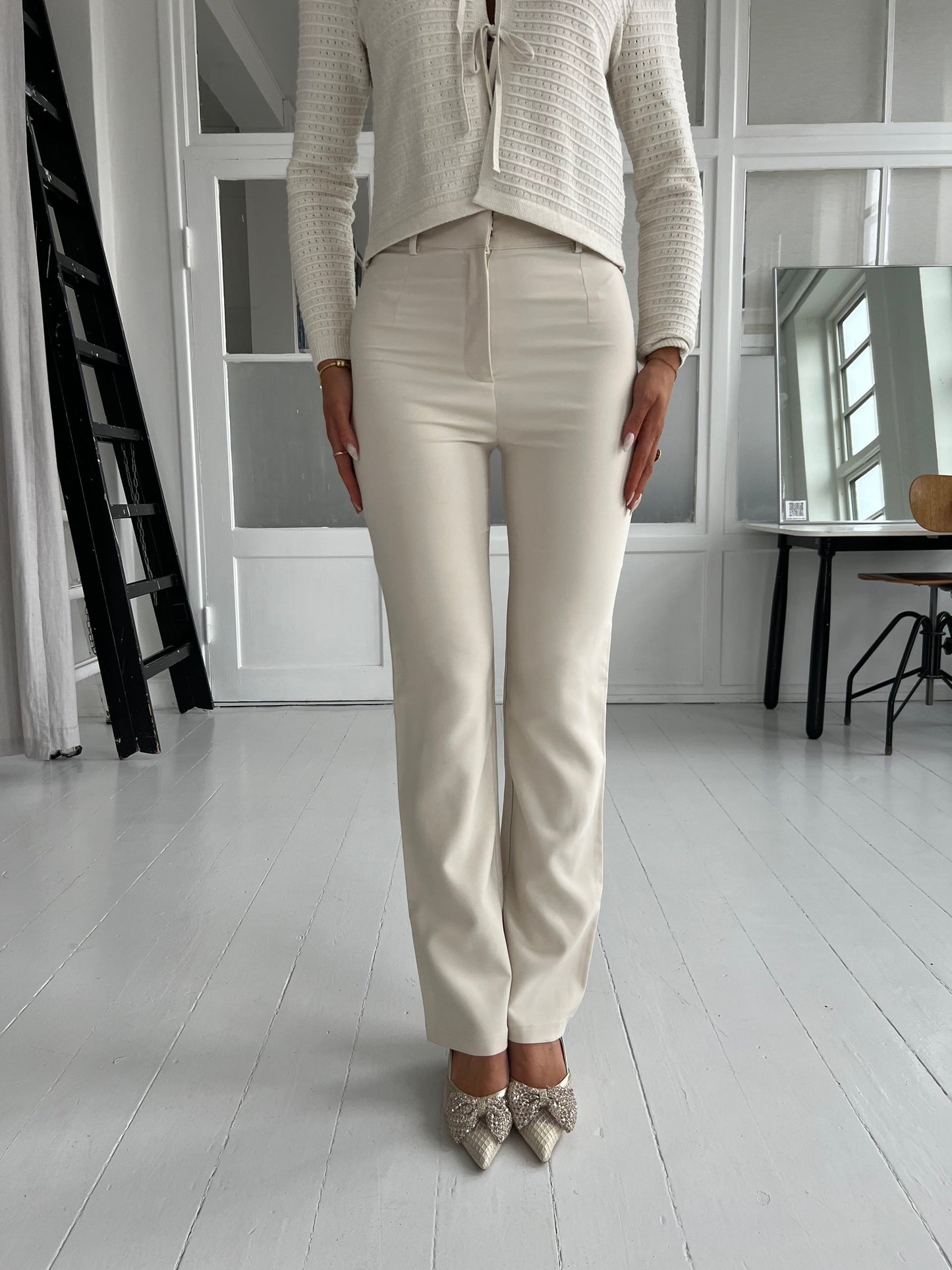 Eight Paris cream pants (9406)