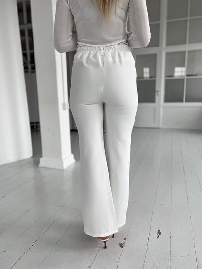 Rosy white pants-sæt-Åberg CPH-Onesize-Åberg Copenhagen DK