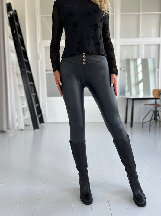 Vanessa black leggings (9050)