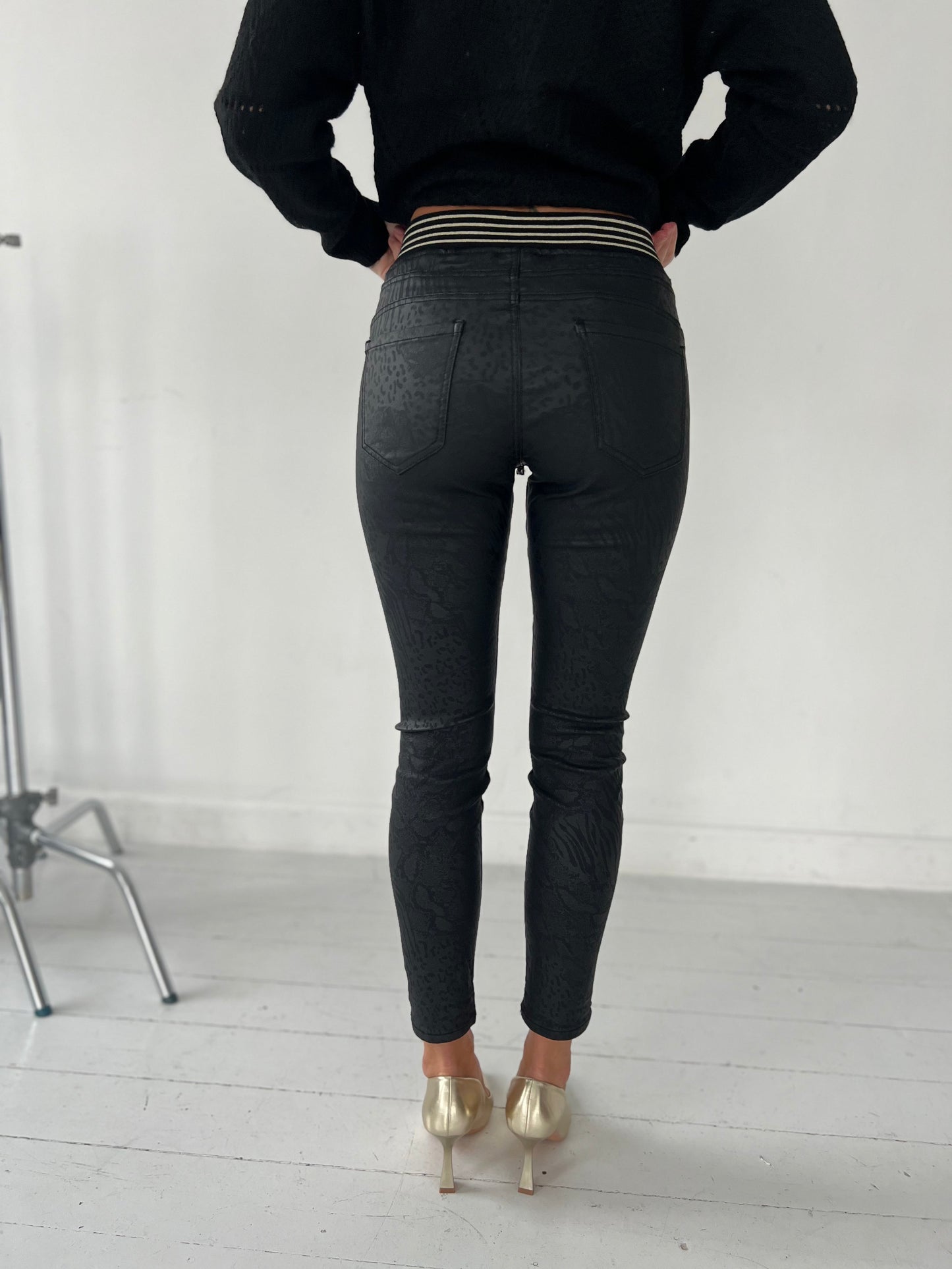 Onado black pants (3025)