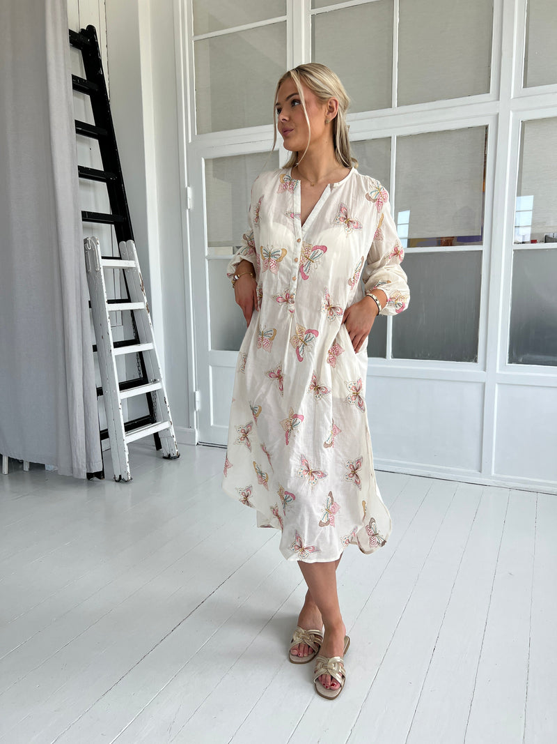 Gaspar Miami kaftan off white
