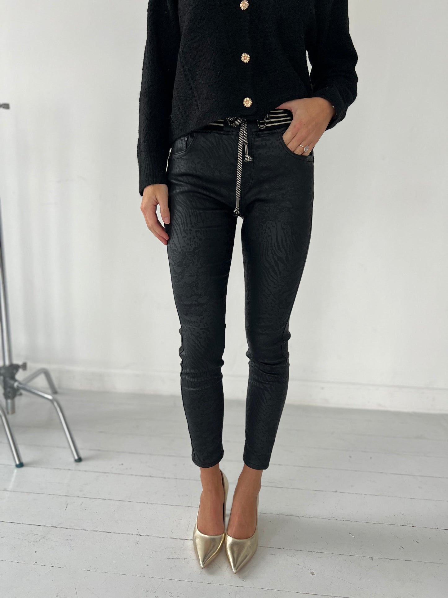 Onado black pants (3025)