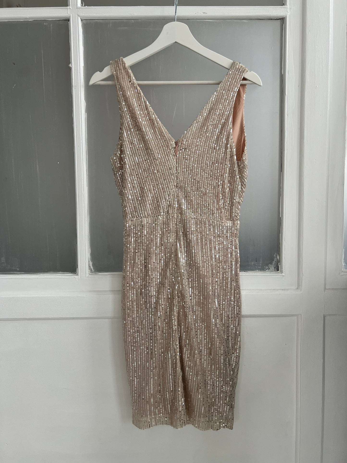 Soky silver sequins dress (6152)