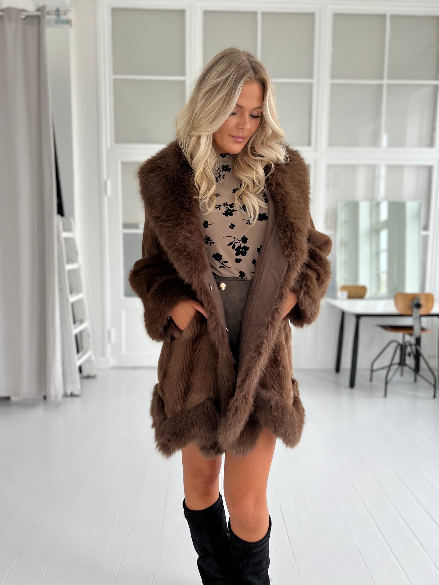 Azaka choko faux fur (9240)