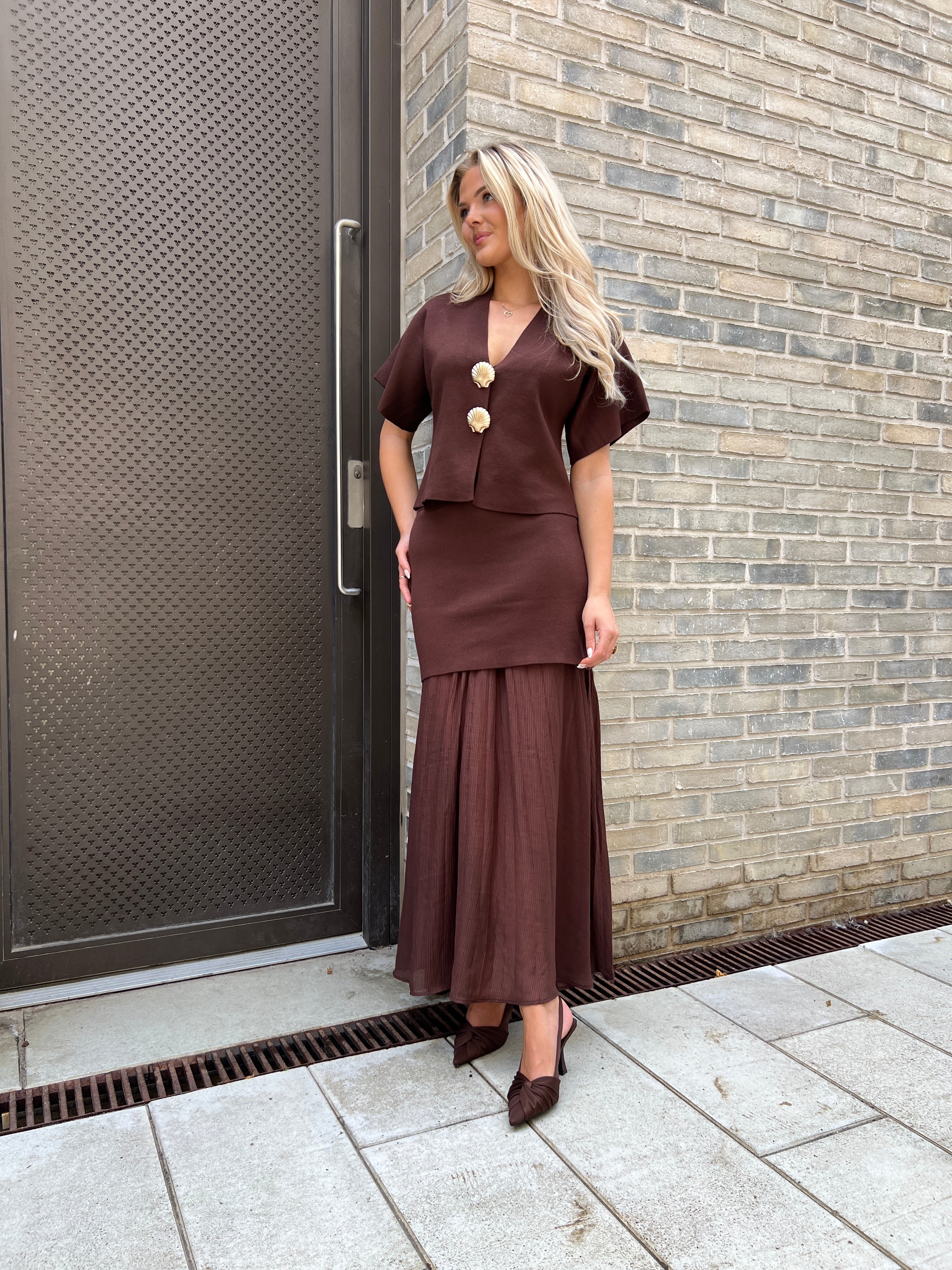 By Elsa dark brown set