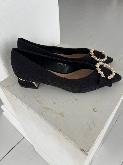 Joia Paris black ballerinas (8756)