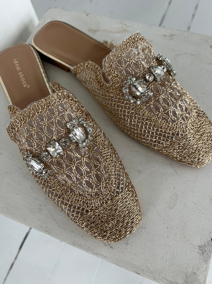 Marquiz golden slippers (2228)