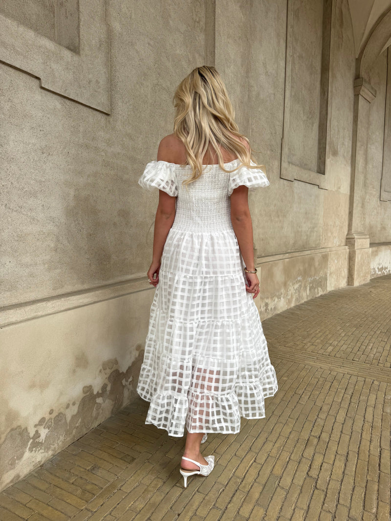 Anna white dress