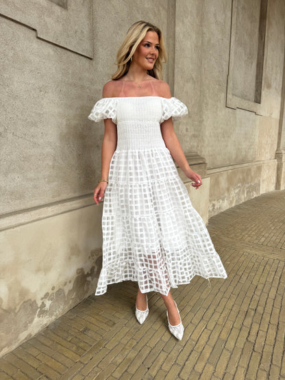 Anna white dress