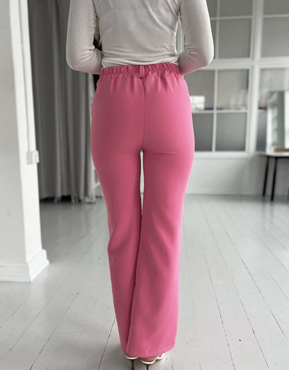 Rosy pink pants-sæt-Åberg CPH-Onesize-Åberg Copenhagen DK