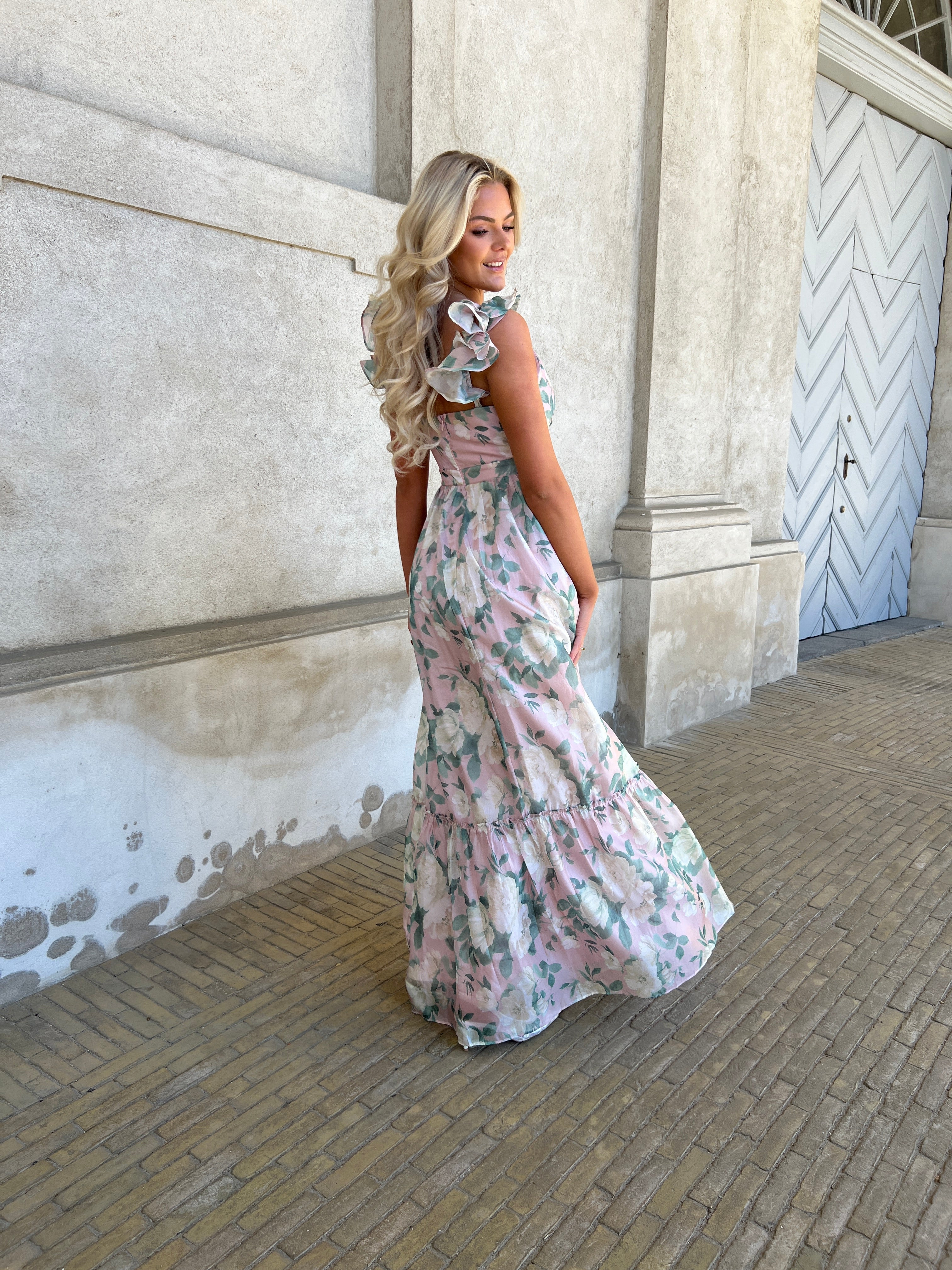 F&P rose flower dress