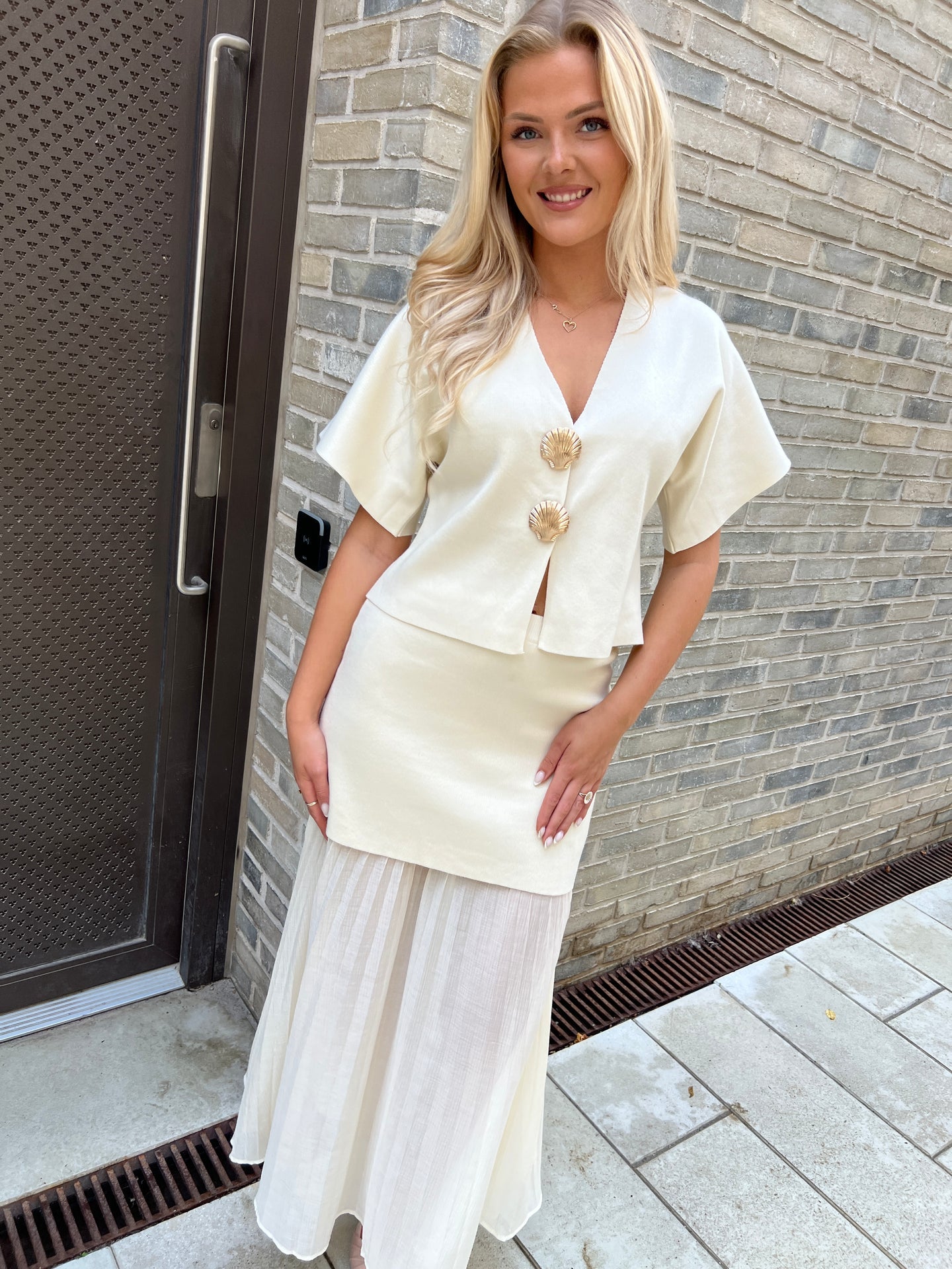 By Elsa light beige set - Åberg Copenhagen