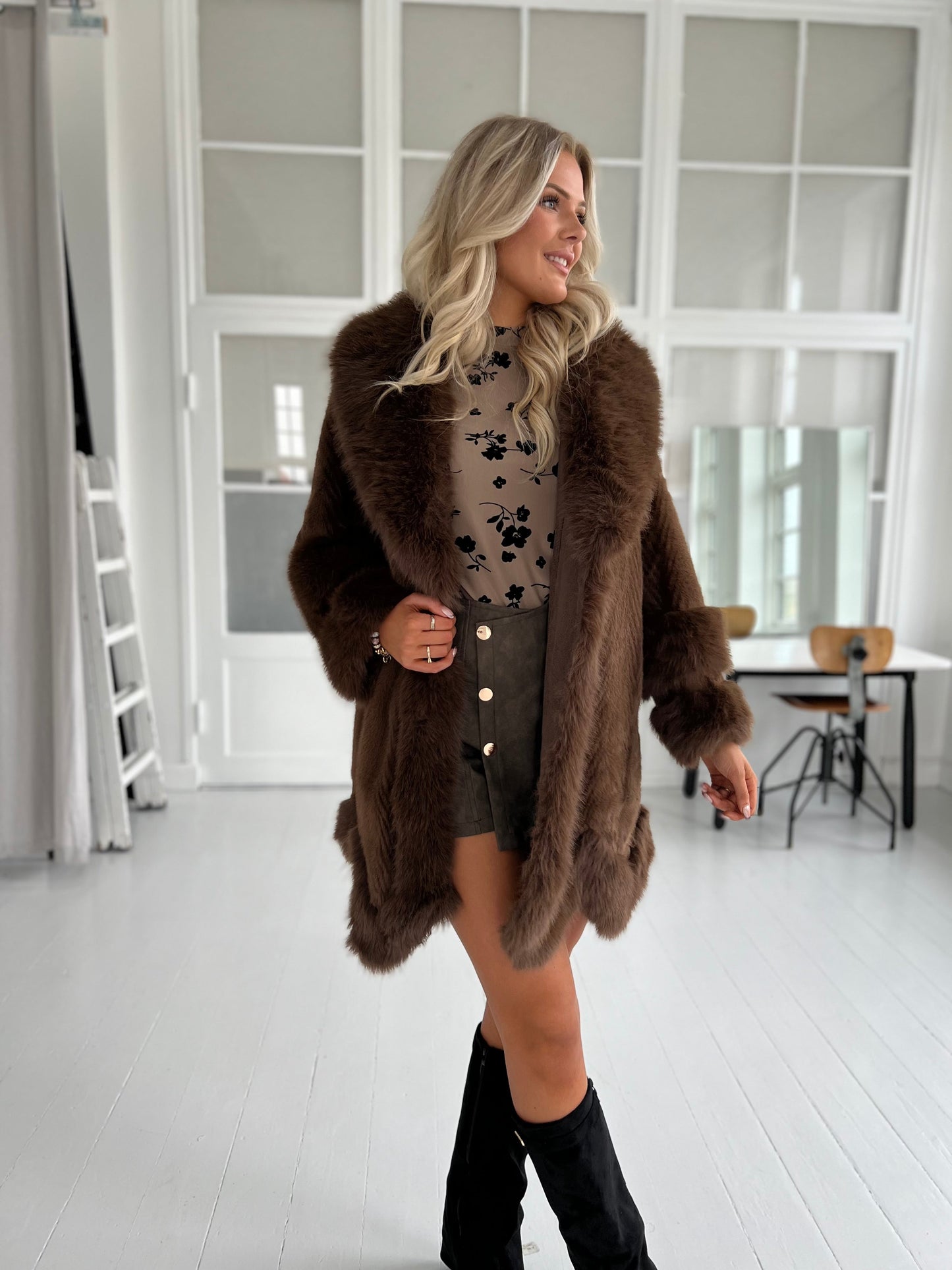 Azaka choko faux fur (9240)