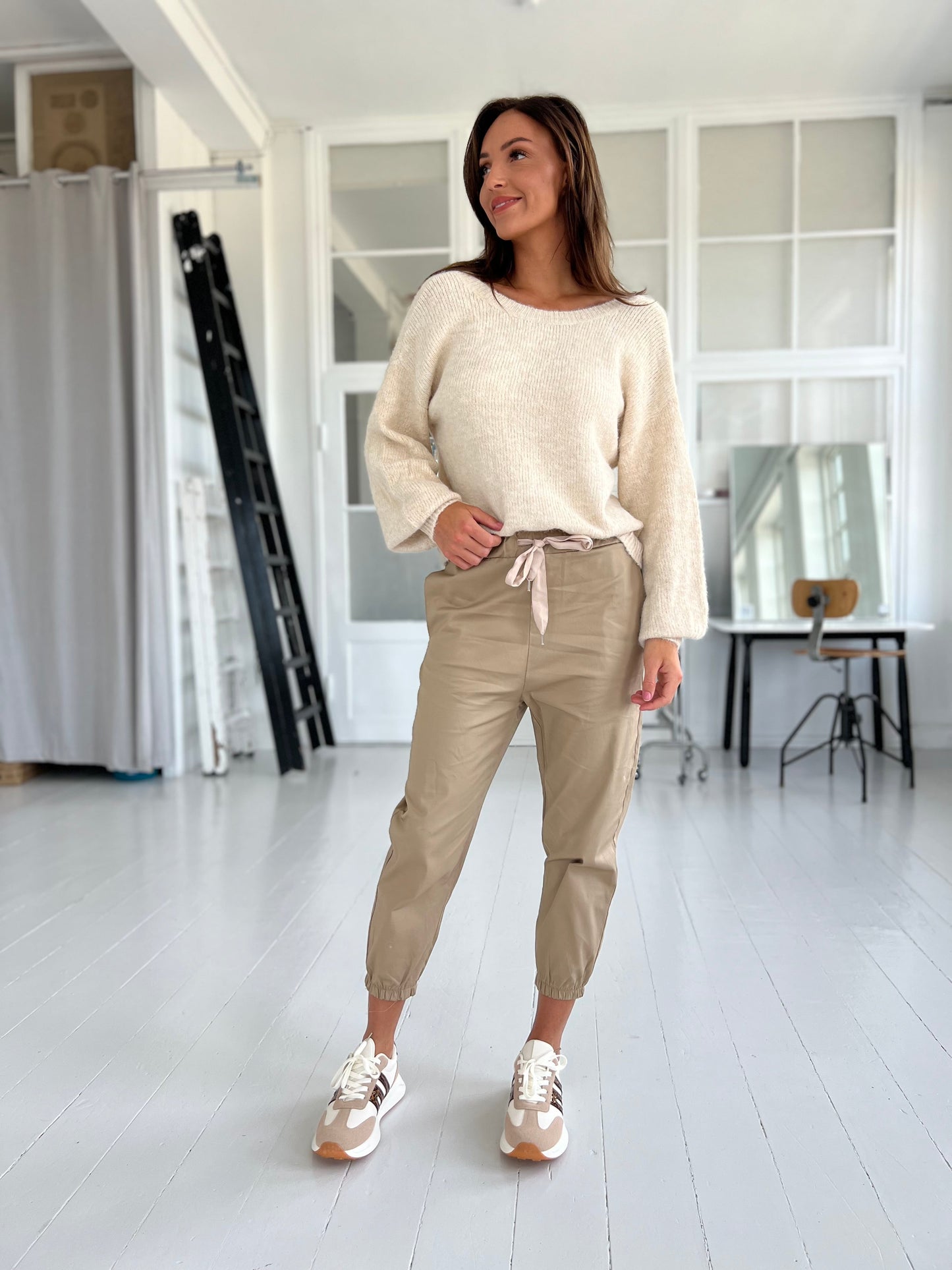 Mondial taupe pants