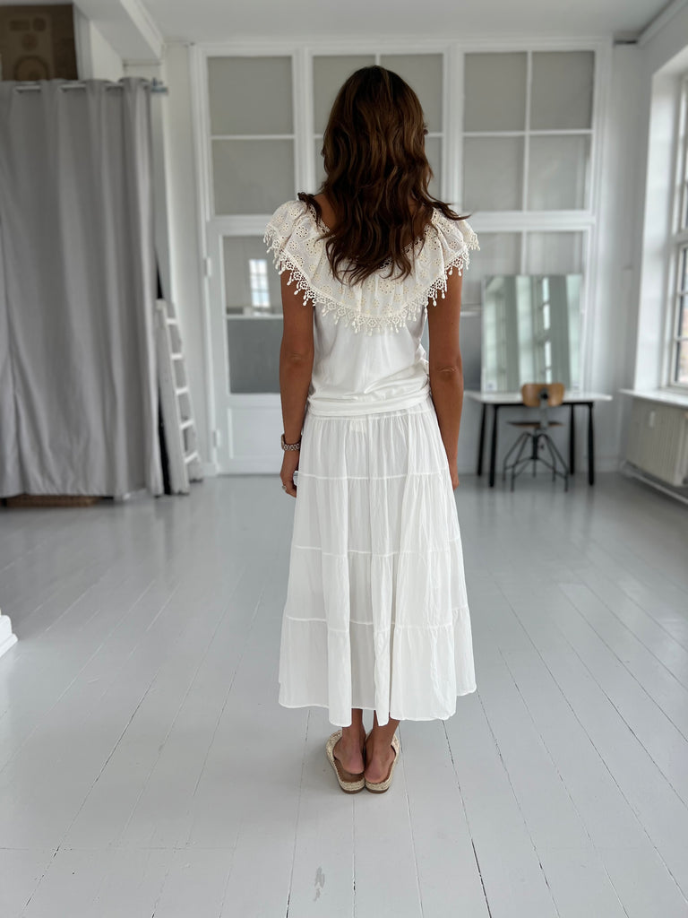 Lucce white long skirt (8809)-nederdel-Åberg CPH-Åberg Copenhagen DK