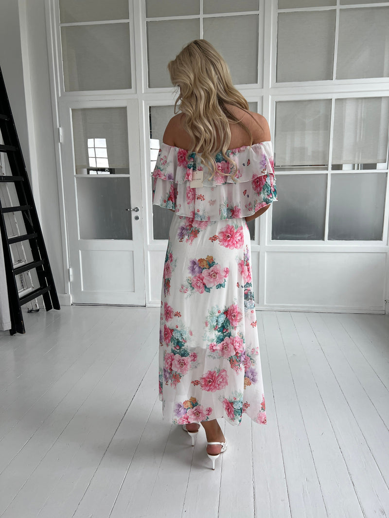 Estee Long white blossom dress