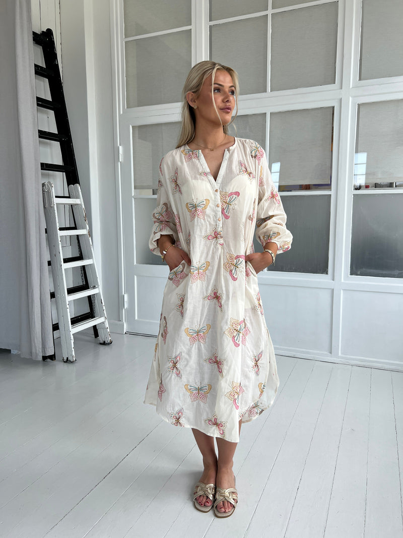 Gaspar Miami kaftan off white