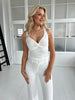 By Swan white knot bodystocking