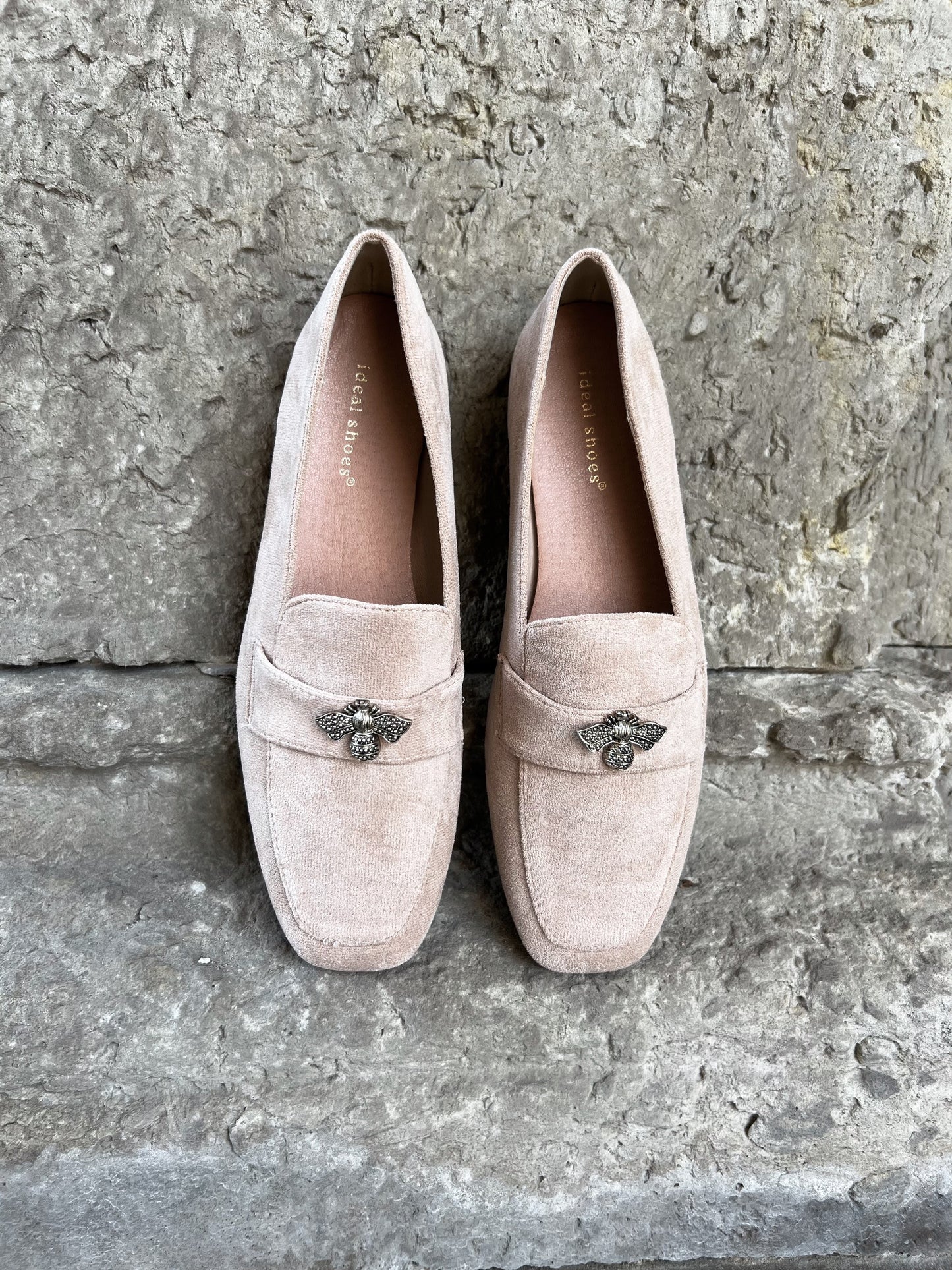 Marquiz beige slippers (6682)