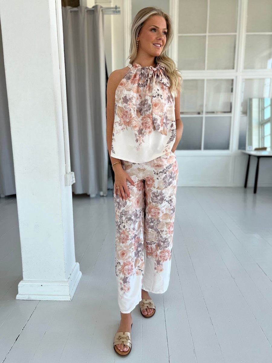 Aaberg Exclusive beige Louloa pants - Aaberg DK