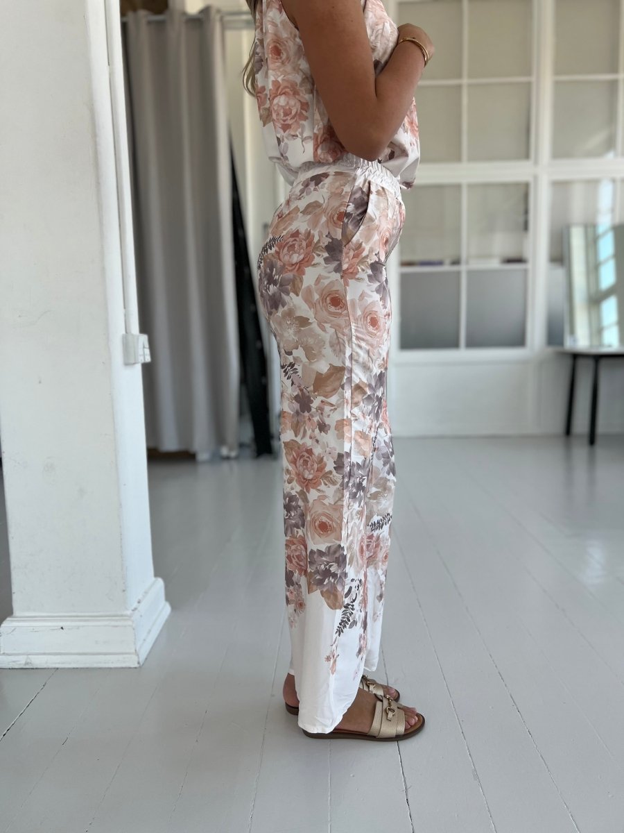 Aaberg Exclusive beige Louloa pants - Aaberg DK