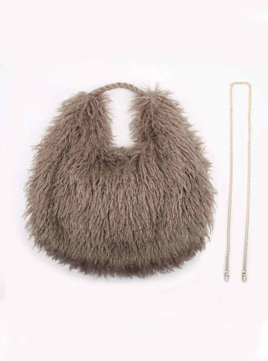 Ally faux fur bag - Aaberg DK