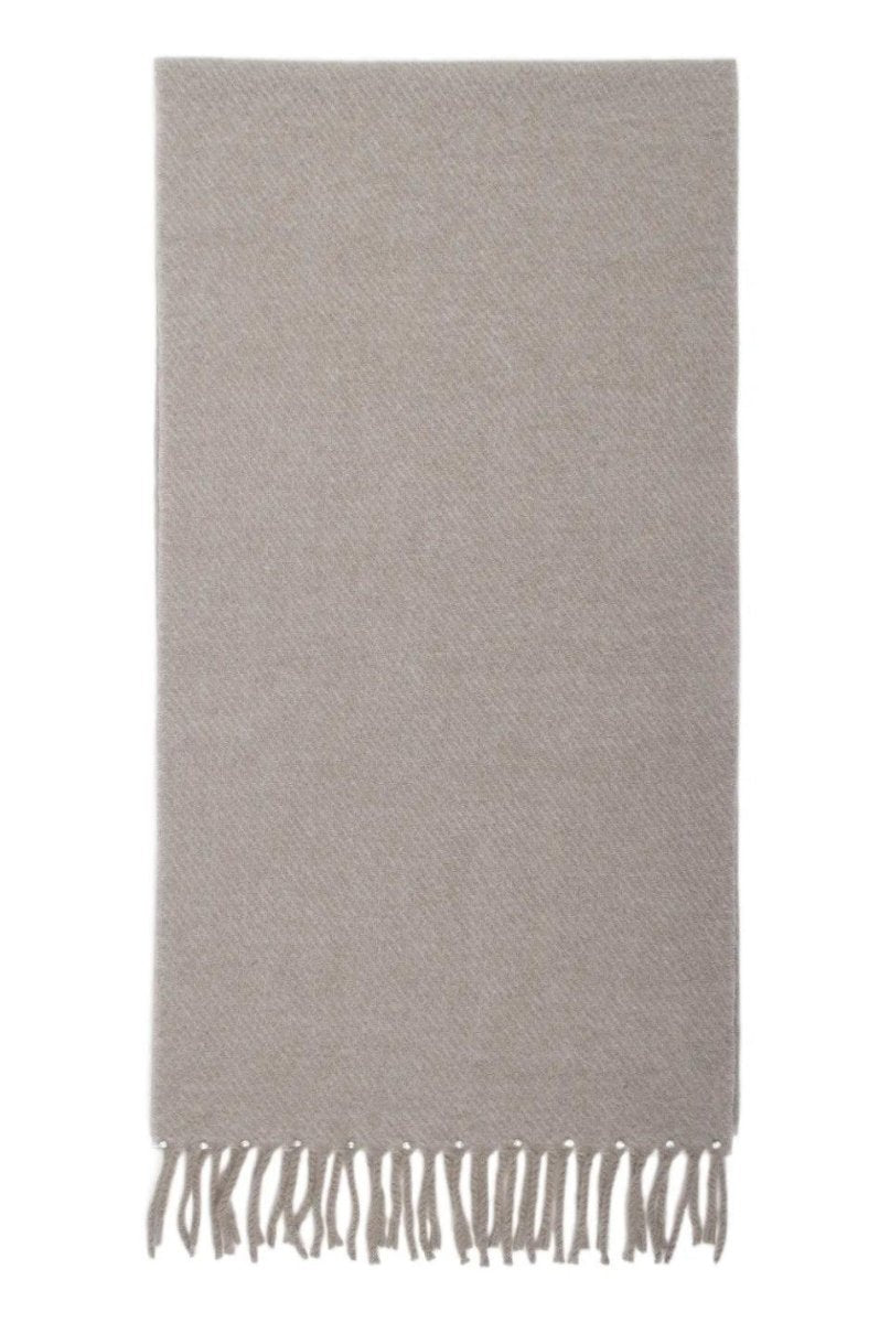 Angel taupe halstørklæde - Aaberg DK