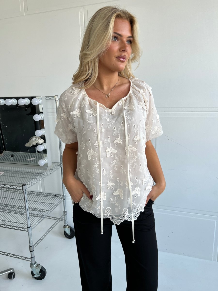 Azaka butterfly blouse - Aaberg DK