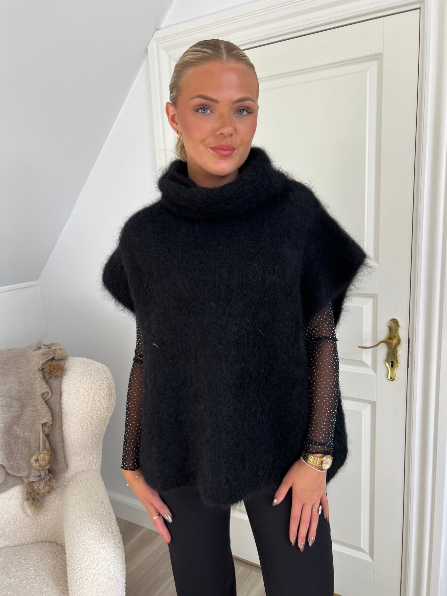 BCALEXIS tee w/stones - sort - Aaberg DK