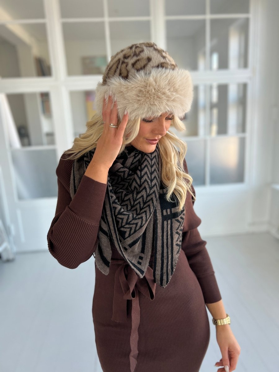 BCMIRIAM soft hat Leopard - Aaberg DK