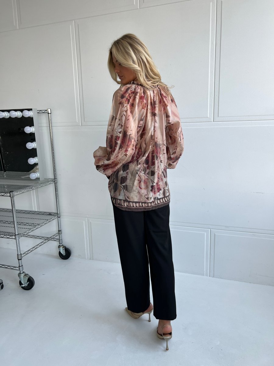 BCROSEWOOD BLOUSE - Aaberg DK