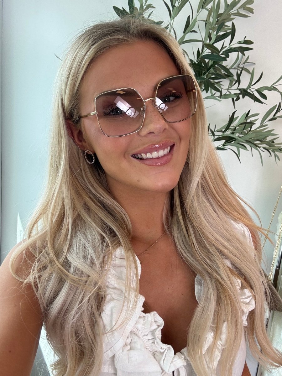 Bille gold tinted readers - Aaberg DK