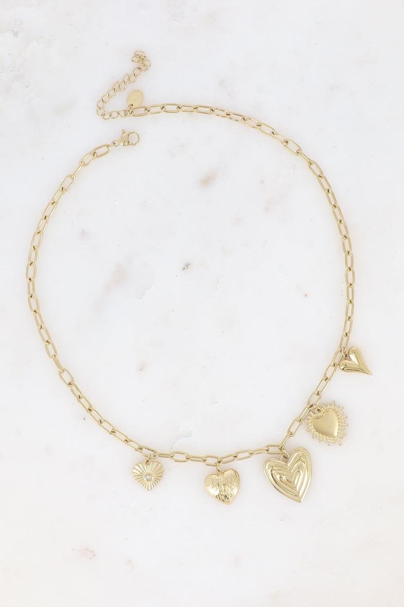 Bohm multi heart charms - Aaberg DK