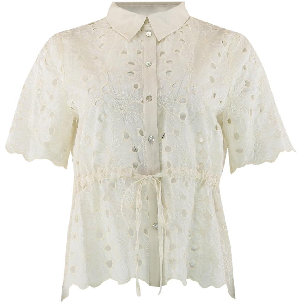 Continue June lace blouse - Aaberg DK