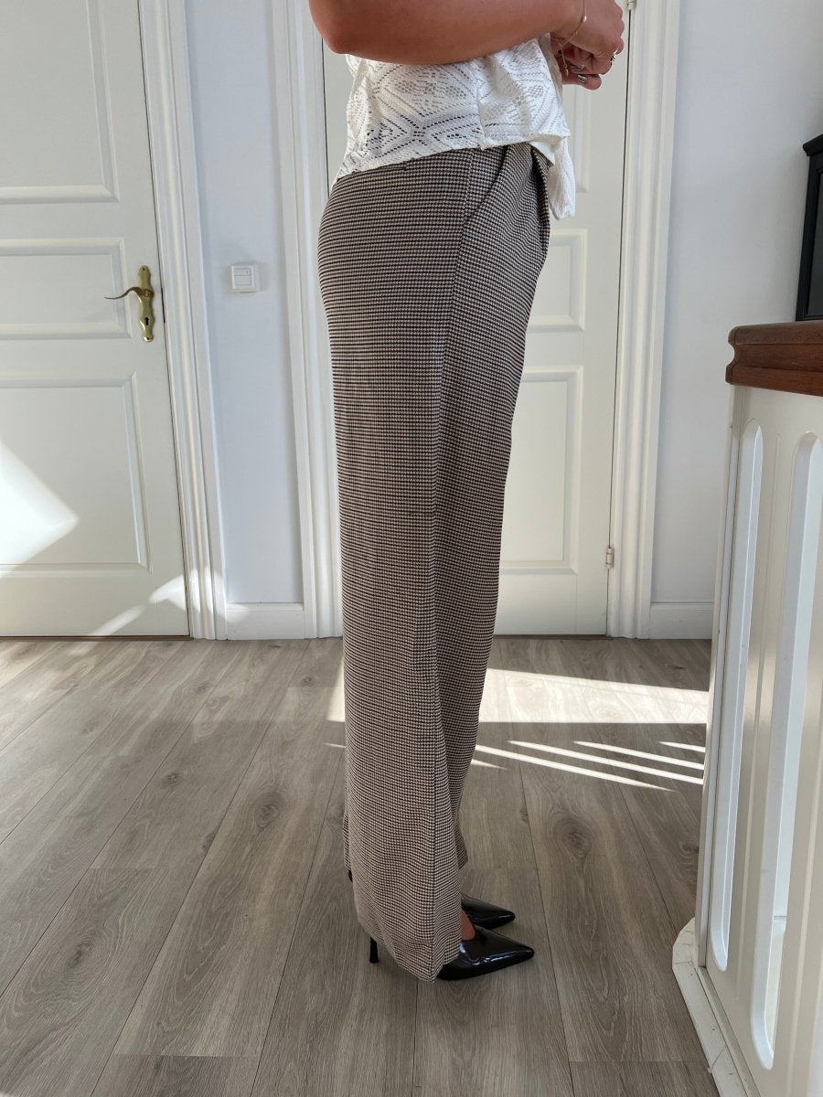 Eight Luxe brunternet pants - Aaberg DK