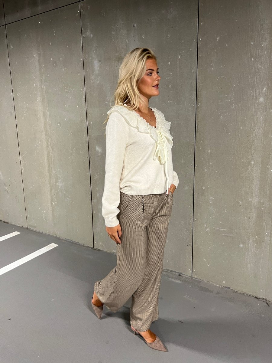 Eight Luxe brunternet pants - Aaberg DK