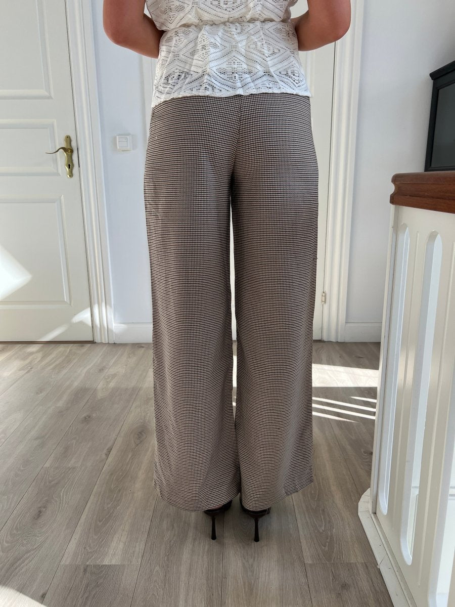 Eight Luxe brunternet pants - Aaberg DK