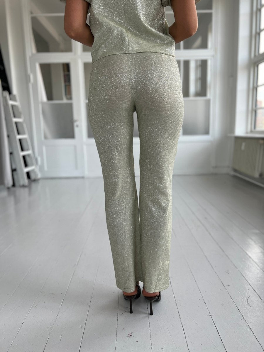 Eight Luxe golden shimmer pants - Aaberg DK