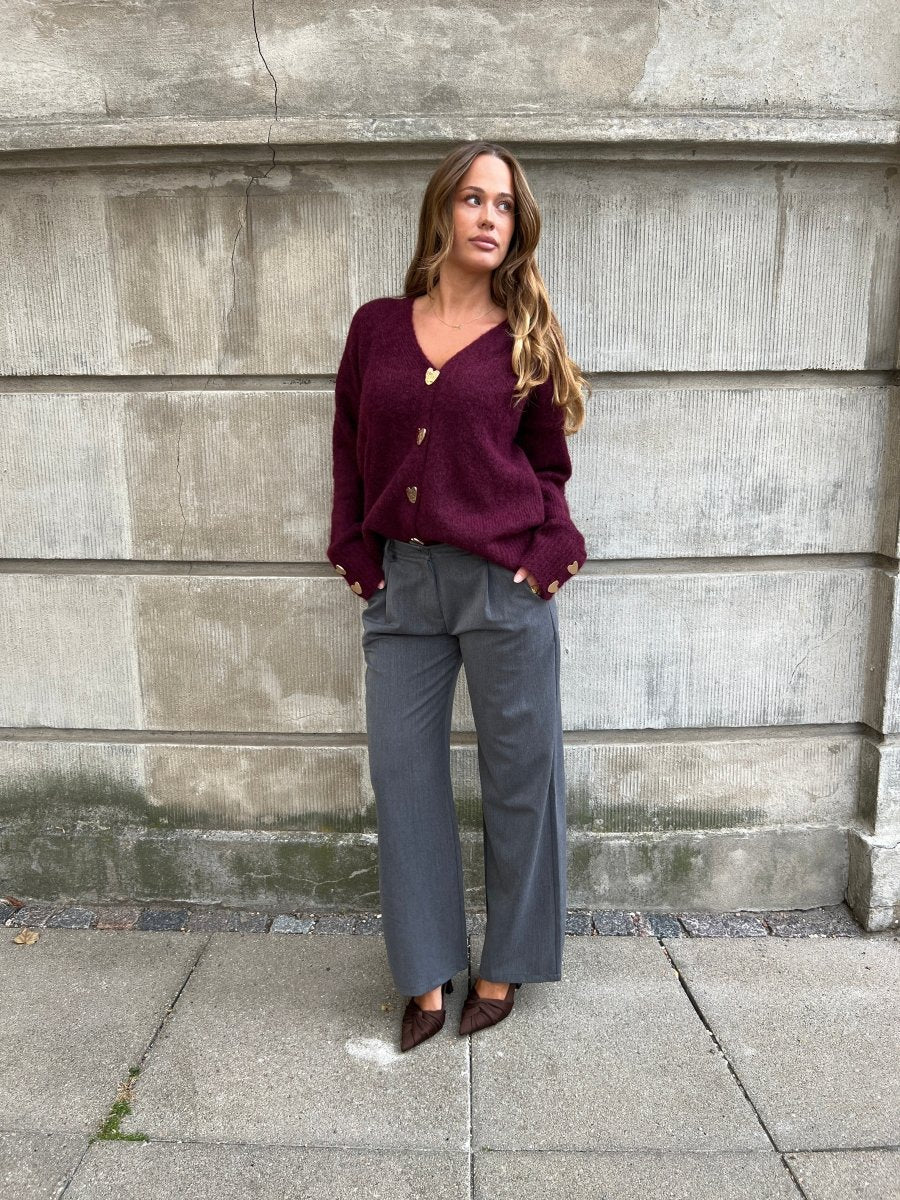 Eight Luxe grey trousers - Aaberg DK