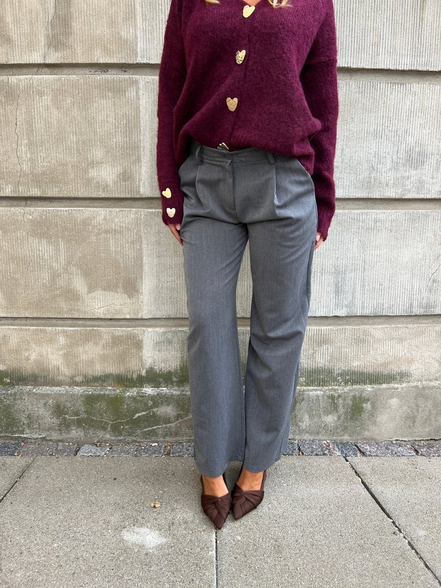 Eight Luxe grey trousers - Aaberg DK
