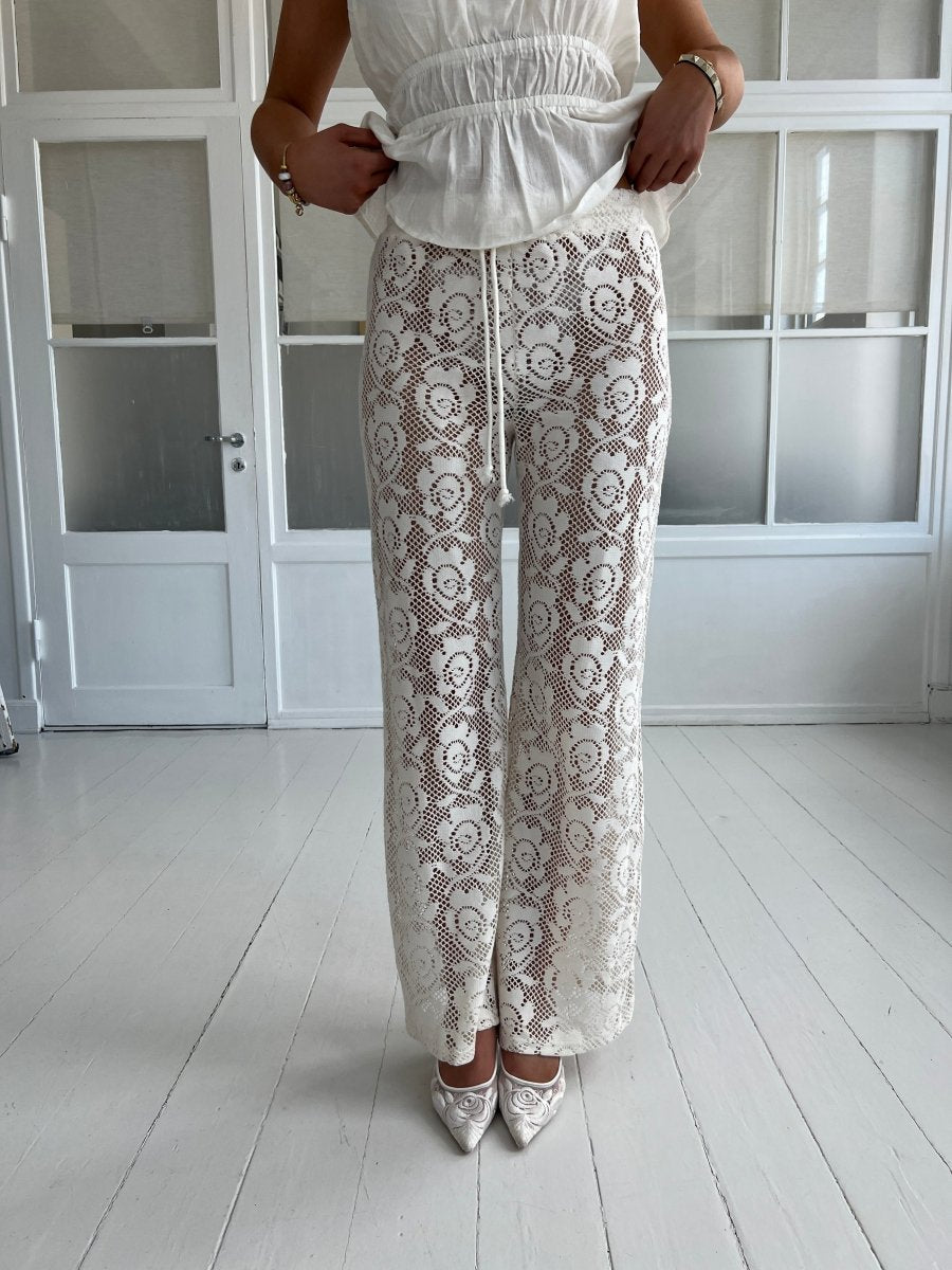 Eight Luxe lace pants - Aaberg DK