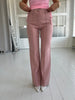 Eight Luxe rose pants
