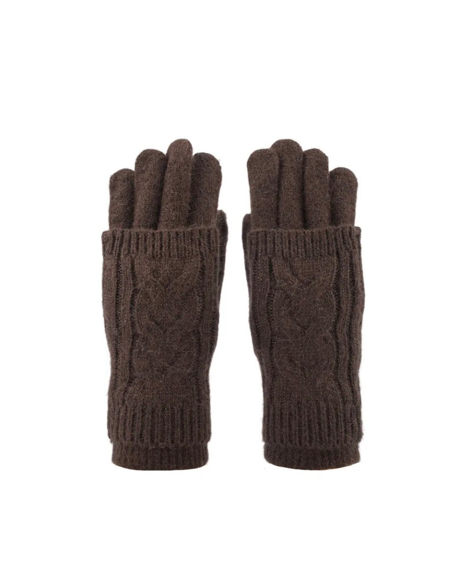 Ella knit gloves - Aaberg DK