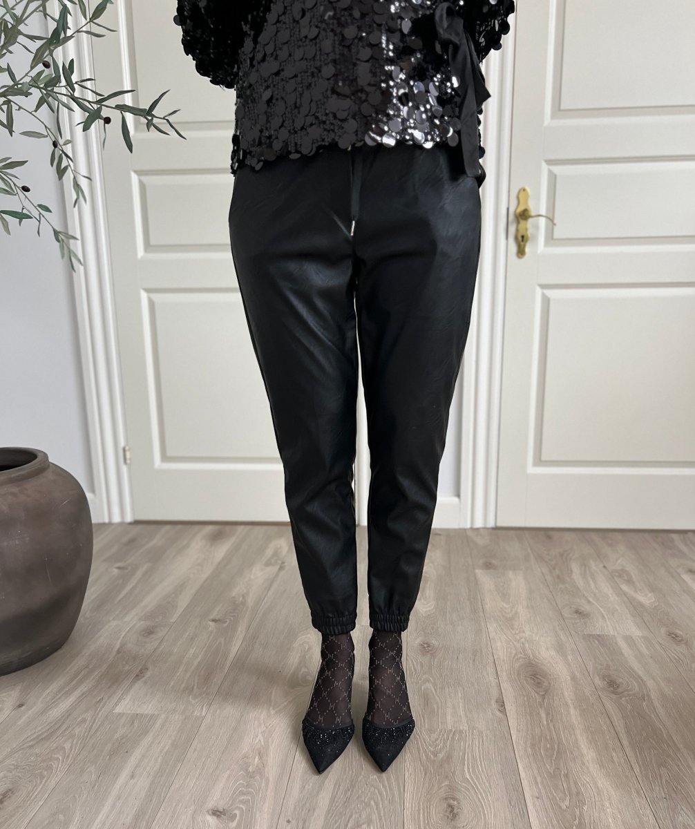 Elle faux leather pants - Aaberg DK