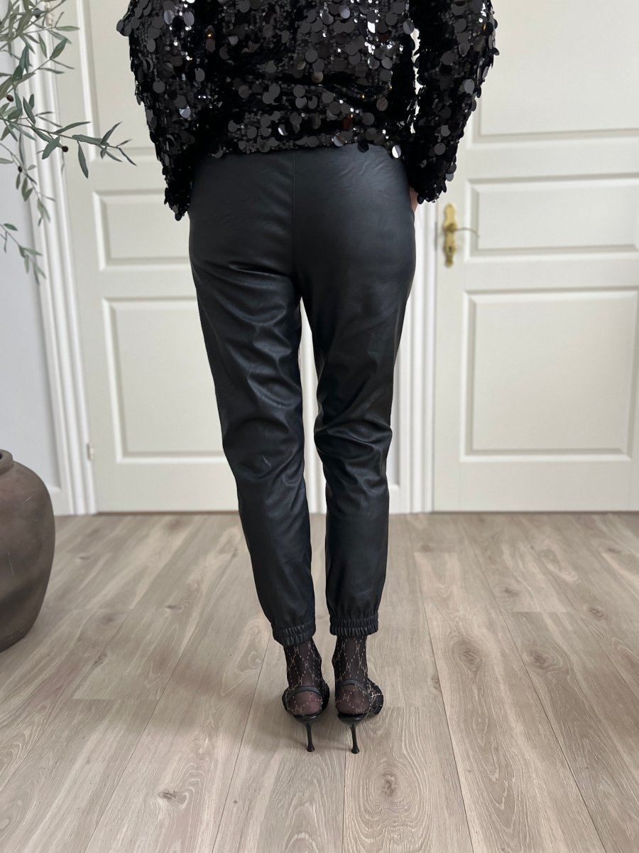 Elle faux leather pants - Aaberg DK